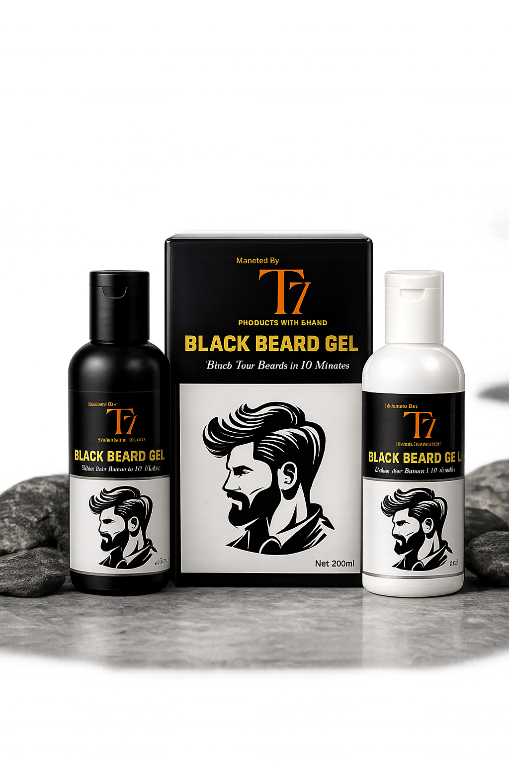 T7 Black Beard Gel – 2 Gel System