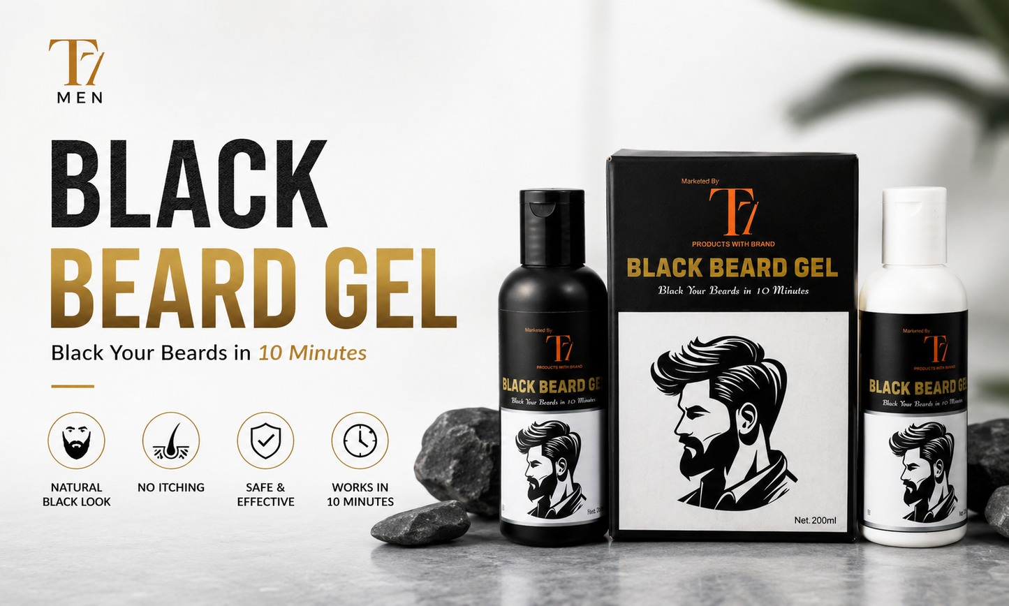 T7 Black Beard Gel – 2 Gel System